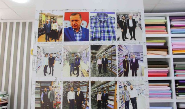 Cumhurbaşkanı Erdoğan ve birçok siyasetçinin özel dikim gömlekleri onun elinden çıkıyor