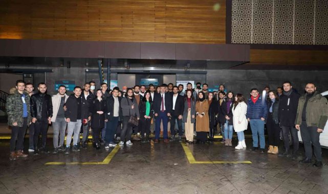 Daire Başkanı Yıldırım, üniversite öğrencileriyle buluştu