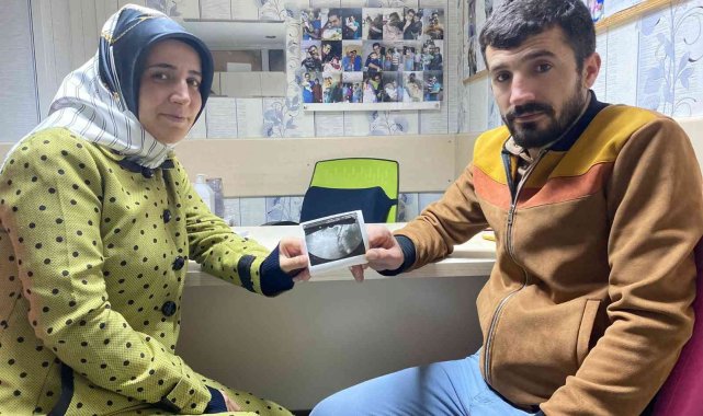 Defalarca denemelerine rağmen evlat sahibi olamayan çift müjdeyi aldı