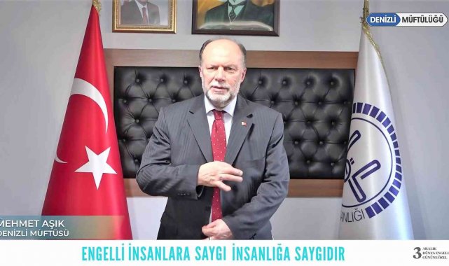 Denizli Müftülüğü 'Dünya Engelliler Günü'nde farkındalık oluşturdu