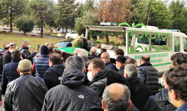 Denizli tekstilinin duayen ismi son yolculuğuna uğurlandı