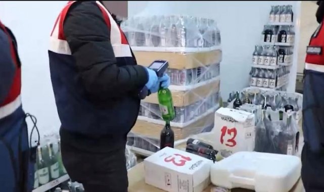 Denizli ve 10 ilde sahte içki operasyonu: 24 gözaltı