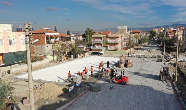 Denizli'de 2 mahallede üstyapı çalışmaları başladı