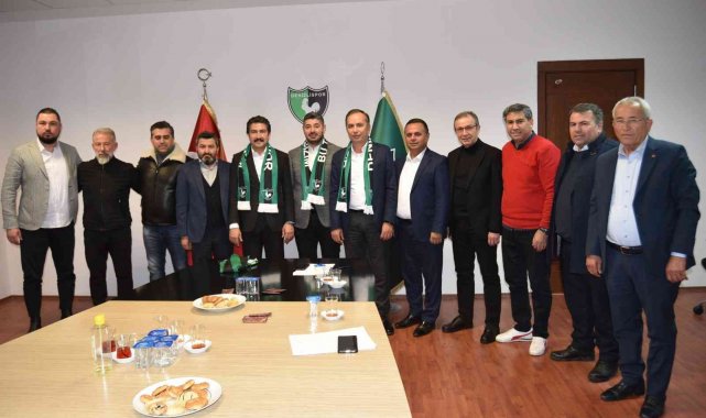 Denizlispor Kulübü, yapılan çalışmalar hakkında Milletvekili Özkan'a bilgi verdi