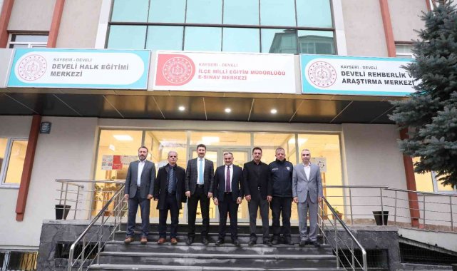 Develi&#039;de &#039;e-sınav merkezi&#039; hizmete başladı