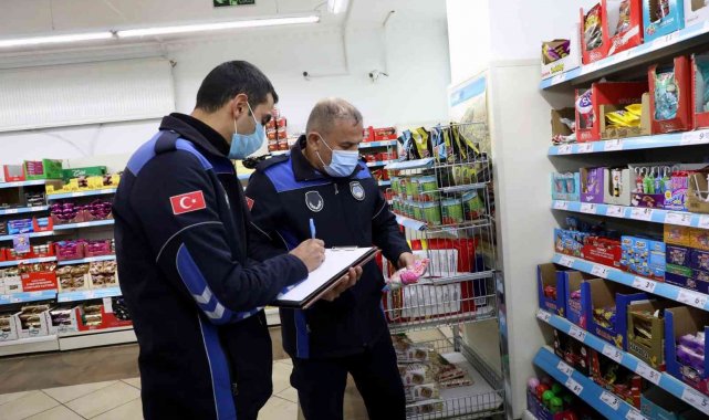 Develi'de zabıta fiyat denetimi yaptı