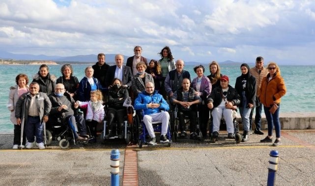 Didim Belediyesi engelli vatandaşları yemekte ağırladı