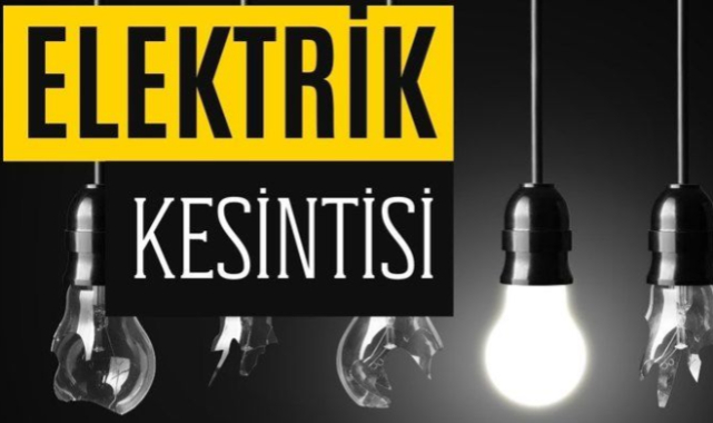 Dikkat Elektrik Kesintisi!