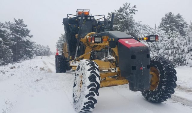 Dinar&#039;da kapanan köy yolları ulaşıma açılıyor