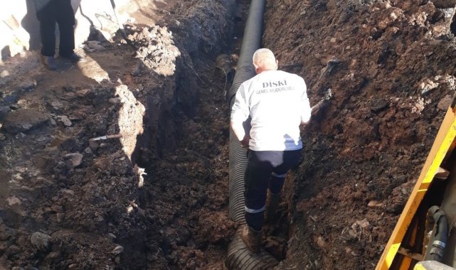 DİSKİ Hazro Kavaklıboğaz'da altyapı çalışmalarını tamamladı