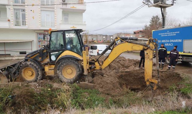DİSKİ'den su arızasına zamanında müdahale