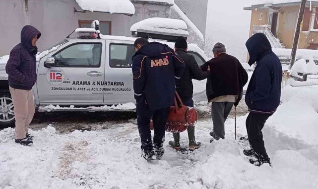 Diyaliz hastasının yardımına AFAD yetişti