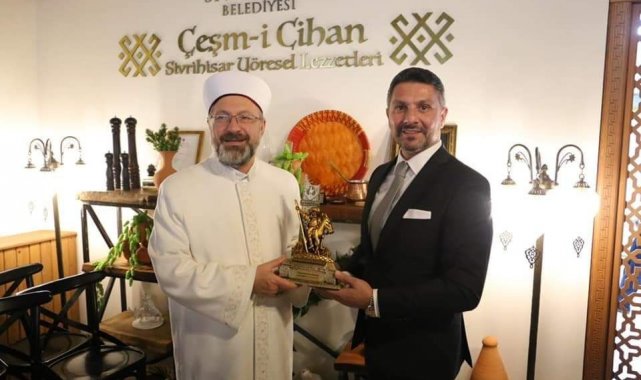 Diyanet İşleri Bakanı Prof. Dr. Ali Erbaş Sivrihisar'da ağırlandı