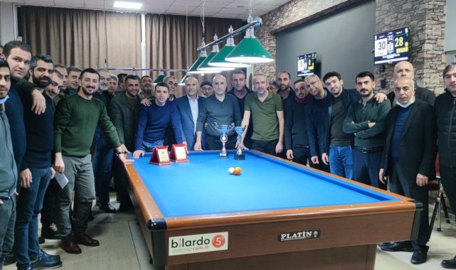Diyarbakır'da bilardo şampiyonasına yoğun katılım