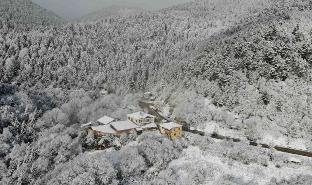 Doğa kışa kar örtüsü altında girdi