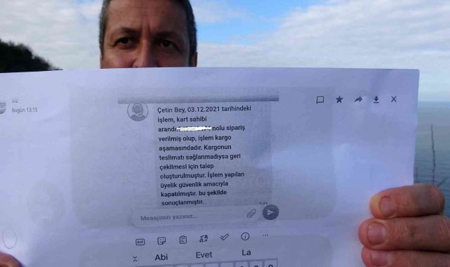 Dolandırıcılar sağlık çalışanın kartını kopyalayıp 20 bin liralık telefon aldı