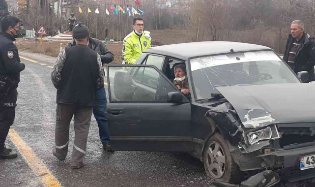 Domaniç'te trafik kazası: 1 yaralı