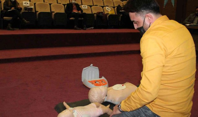 Döşemealtı Belediyesi personeline ilk yardım eğitimi