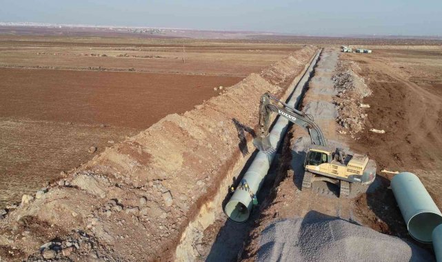 DSİ, Diyarbakır'da sulama inşaatlarına devam ediyor