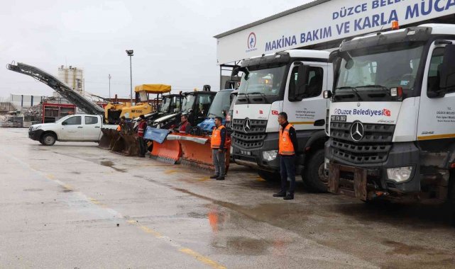 Düzce Belediyesi 400 personel ve 31 araç ile sahada olacak