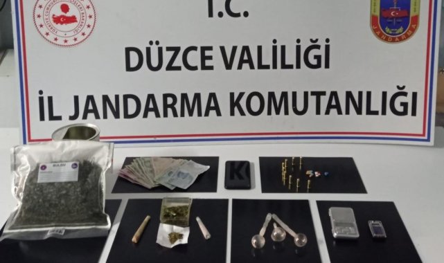 Düzce'de uyuşturucu operasyonu