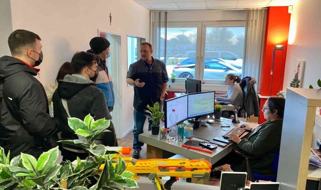 Düzceli öğrenciler Almaya'da staja girdi