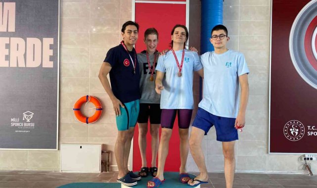 EAL'nin genç yüzücüleri il birincisi oldu