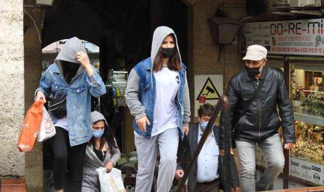 Edirne'de sağanak yağış etkili oldu