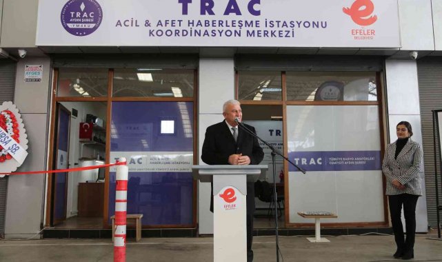 Efeler&#039;de Acil Afet Haberleşme İstasyonu kuruldu