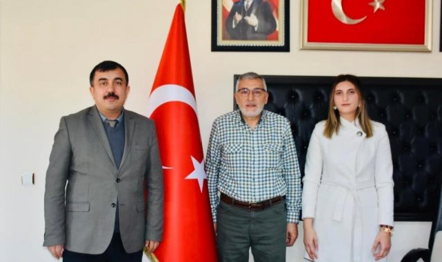 Eğitimcilerden Başkan Bozkurt&#039;a ziyaret