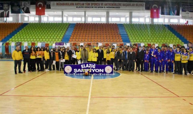 Elazığ'da Gençler A Basketbol Müsabakaları sona erdi