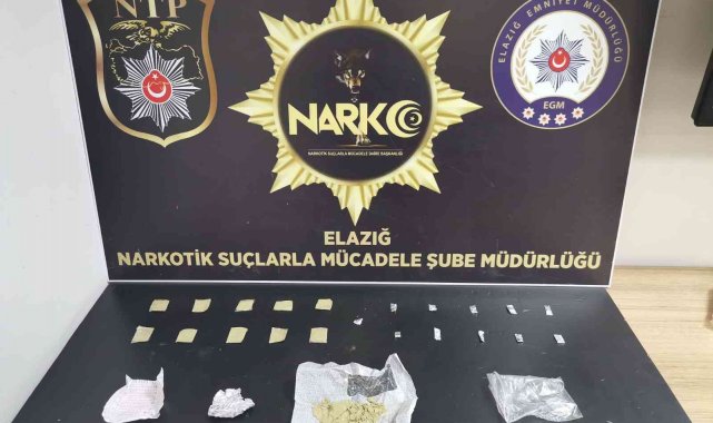 Elazığ'da uyuşturucu ticareti yapan şüpheli tutuklandı
