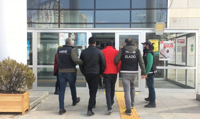 Elazığ'da uyuşturucuya geçit yok: 3 gözaltı