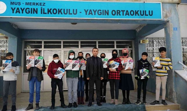 Elazığ'dan Muş'a kitap desteği