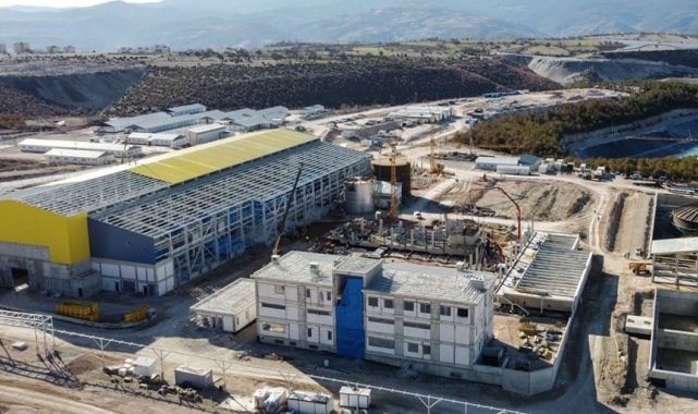 Emet Sülfürik Asit Tesisi inşaatı hızla devam ediyor