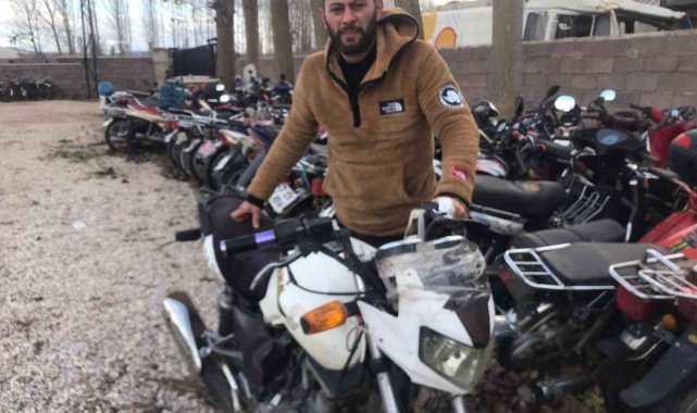 Emet'te çalınan motosiklet Simav'da bulundu