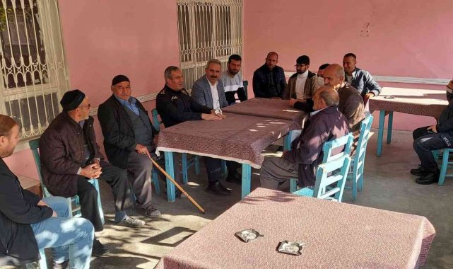 Emniyet Müdürü Ebubekir Fil, vatandaşlarla bir araya geldi