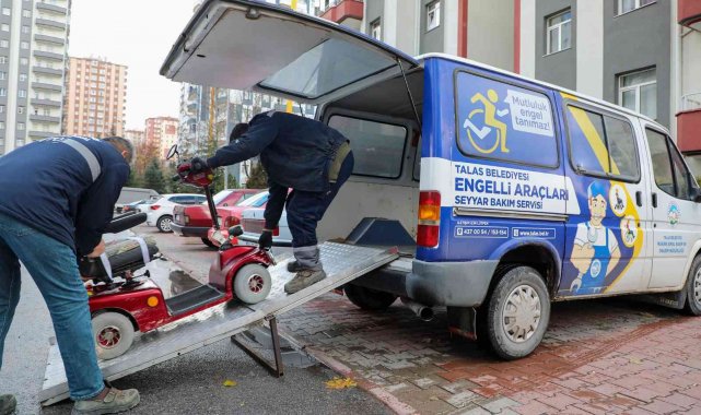 Engelli dostu belediye 'Talas'