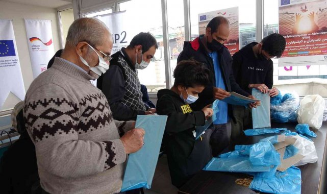 Engelli mülteciler Van'da sosyalleşiyor