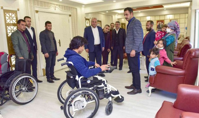 Engellilere anlamlı hediye