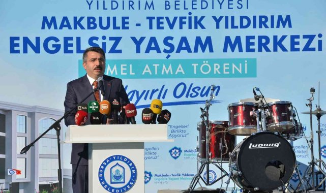 Engelsiz şehir Yıldırım'a örnek tesis