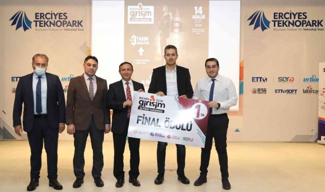 Erciyes Teknopark "Benim İşim Girişim" Yarışmasının Ödül Töreni yapıldı