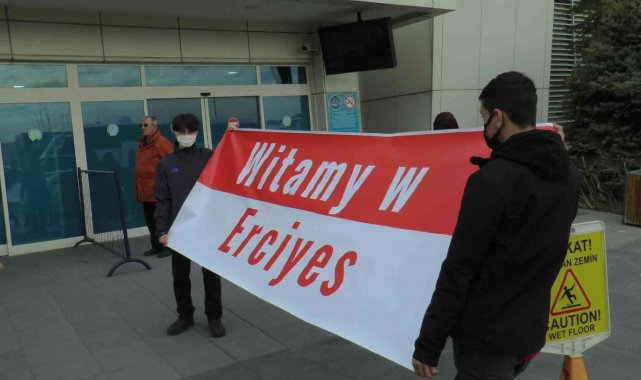 Erciyes&#039;in ilk misafirleri Polonya&#039;dan