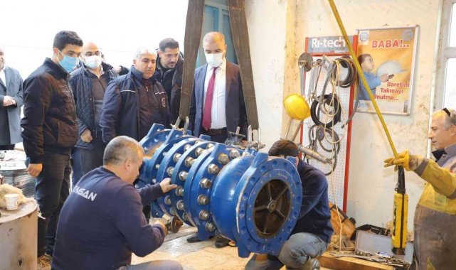 Ergani Pompa İstasyonu&#039;nda yenileme ve bakım çalışması yapıldı