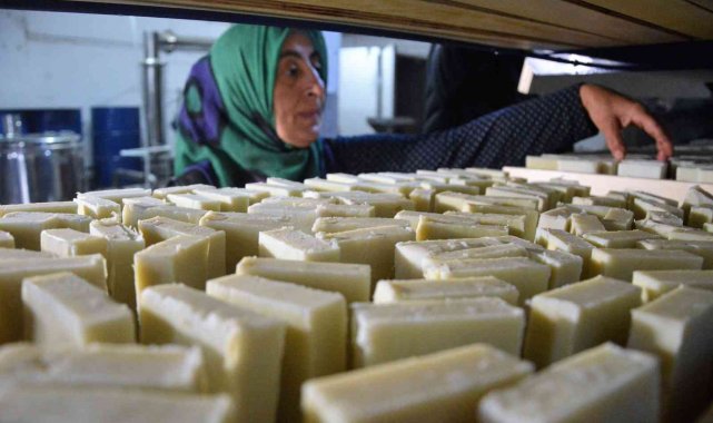 Eşek sütü sabunlar ilgi görüyor