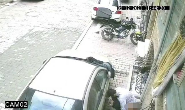 Esenyurt'ta şok eden görüntü