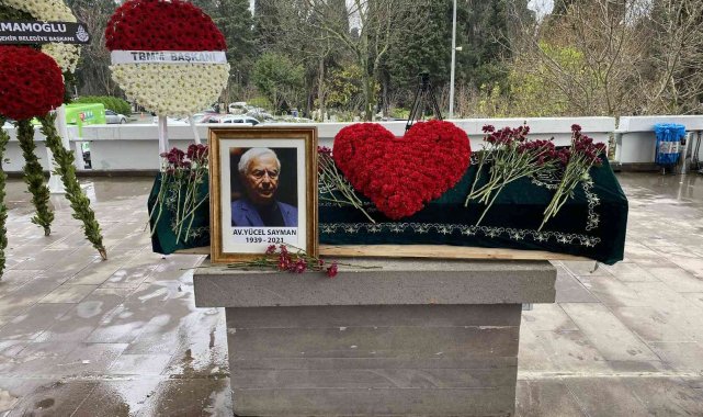 Eski İstanbul Barosu Başkanı Yücel Sayman son yolculuğuna uğurlandı