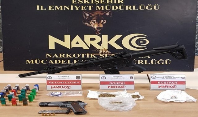 Eskişehir'de 4 ayrı uyuşturucu operasyonu