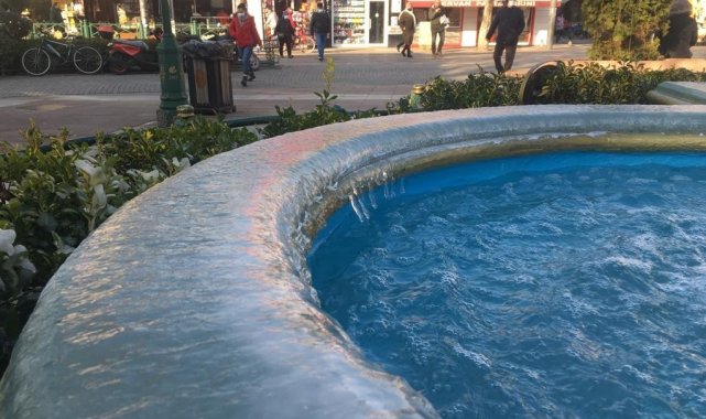 Eskişehir'deki dondurucu soğuklar