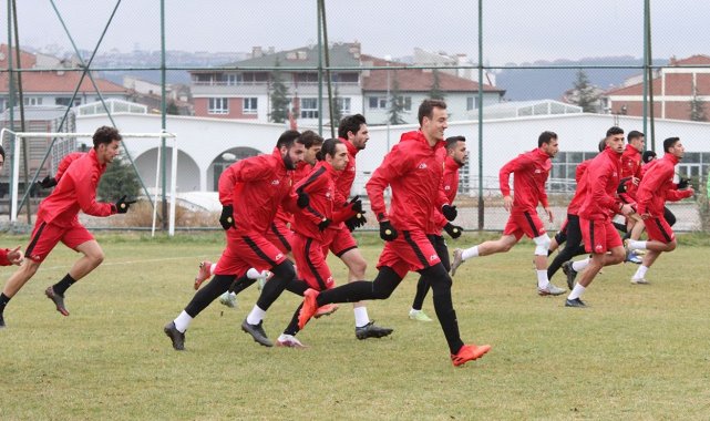 Eskişehirspor, Ankara Demirspor maçına hazırlanıyor